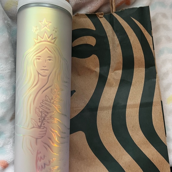 Starbucks Accessories - 🧜‍♀️ LAST ONE starbucks 16oz mermaid soft touch tumbler